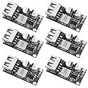 V TELESKY 6 Pcs USB Buck Power Supply Module DC-DC Fast Charging Power Board, 6V12V24V32V to 5V QC3.0 Charging Circuit Board for iPhone Huawei…