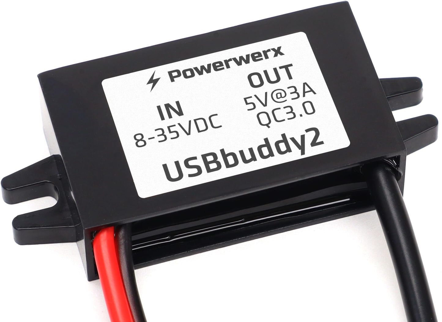 Powerwerx USBbuddy2 Portable Powerpole (12V) to USB (5V) Converter and Device Charger