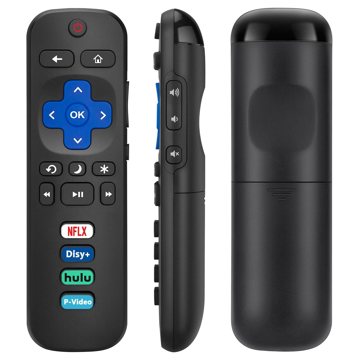 Replacement RC280 for TCL-Roku-TV-Remote-Control, RC282 for Roku-TV-Remote