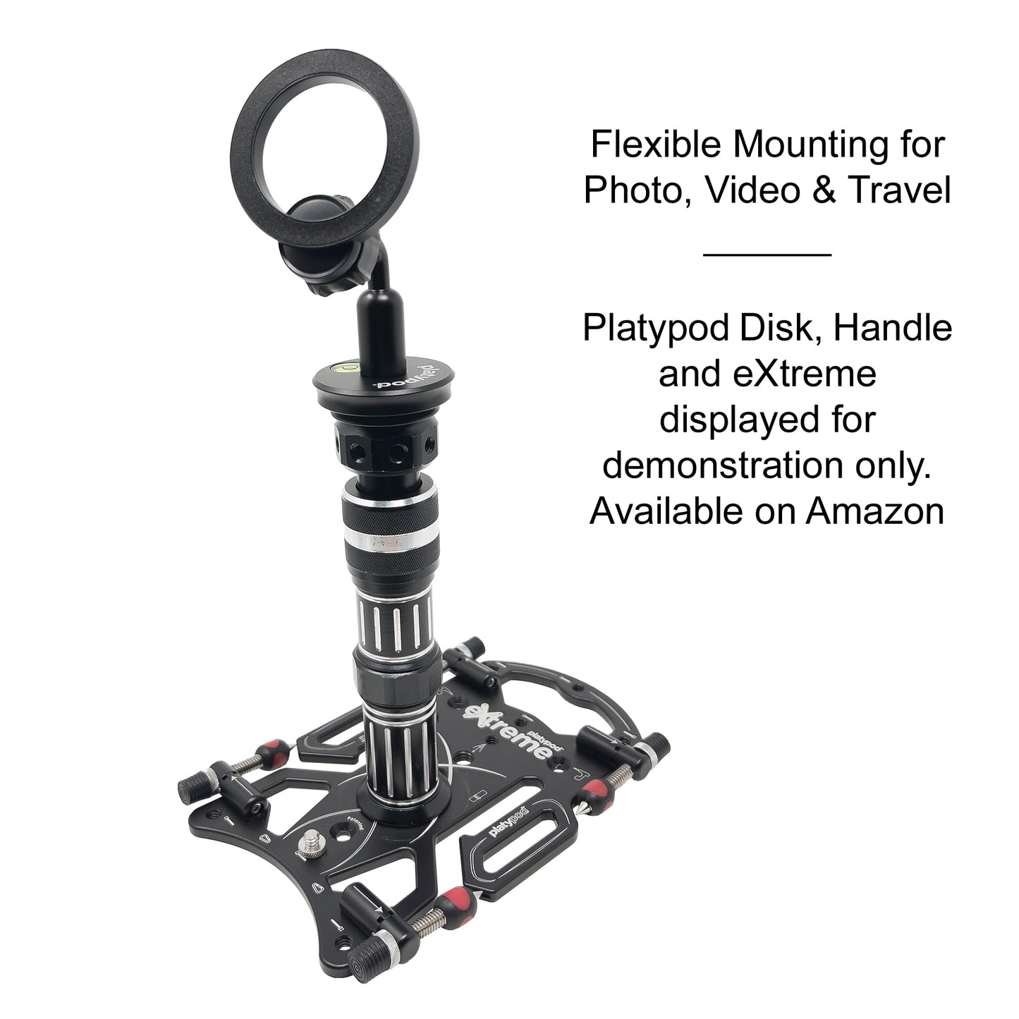 Platypod Mag - Magnetic Phone Mount Compatible with MagSafe Devices and 1/4”-20 Tripod Accessories