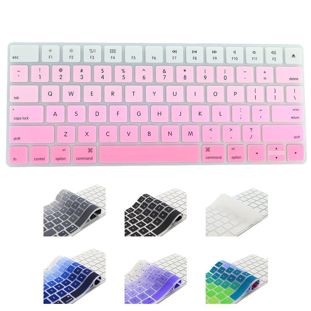Silicone Soft Protector Covers for Apple Magic Keyboard (MLA22LL/A) with US Layout and MAC Magic Mouse