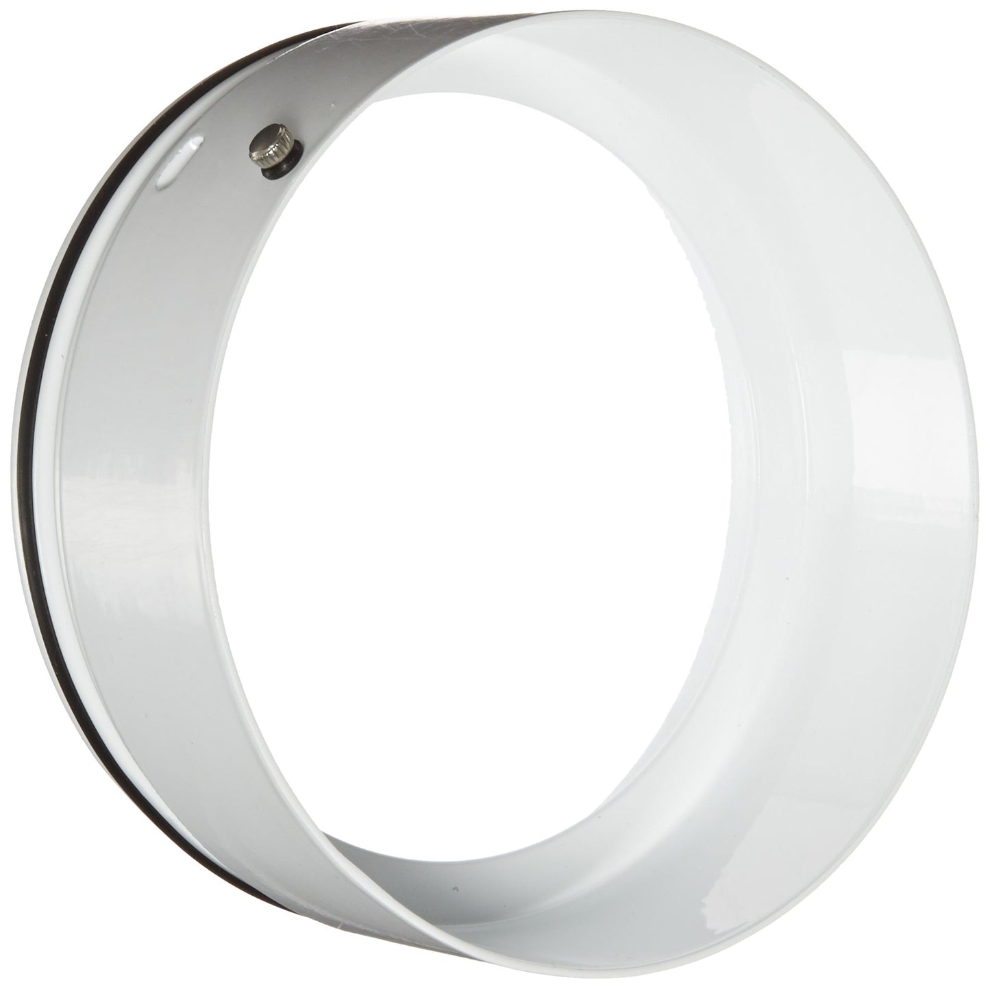 RAB Lighting HH1W System Hood, Aluminum, 5-5/8-Inch Diameter x 2-1/4-Inch Height, White