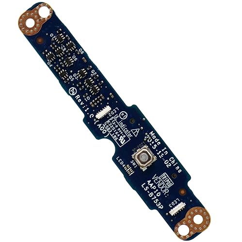 Deal4GO ON OFF Power Button Board 25TYP 025TYP LS-B753P Replacement for Dell Alienware 15 R1 R2 R3 17 R2 R3