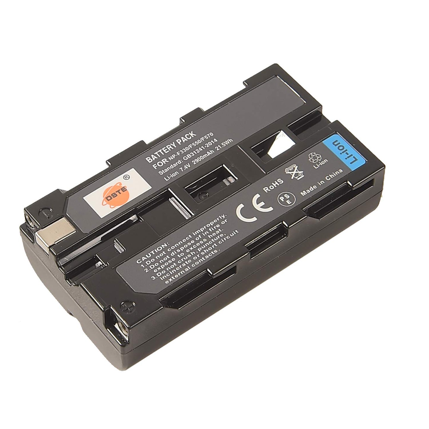DSTE Replacement for 2X NP-F550 Battery + Rapid Dual Battery Charger with Micro USB Cable Compatible Sony CCD-RV100 Camera CN-160 CN-216 CN-304 YN 300