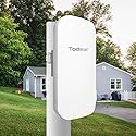 Outdoor WiFi Extender?WiFi Booster | Repeater & AP Mode?IP65 Weatherproof | Up to 300Mbps WiFi Repeater