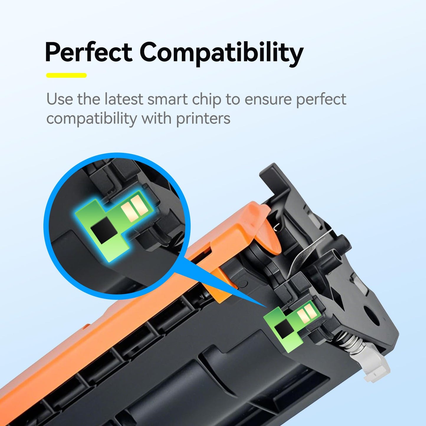 17A Black Toner Cartridge 2-Pack with Chip Replacement for HP 17A CF217A CF217X Toner Compatible for HP LaserJet Pro M102w M102a MFP M130fn M130nw