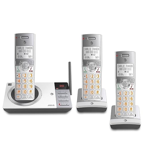 AT&T CL82357 3 Handset Cordless Phone