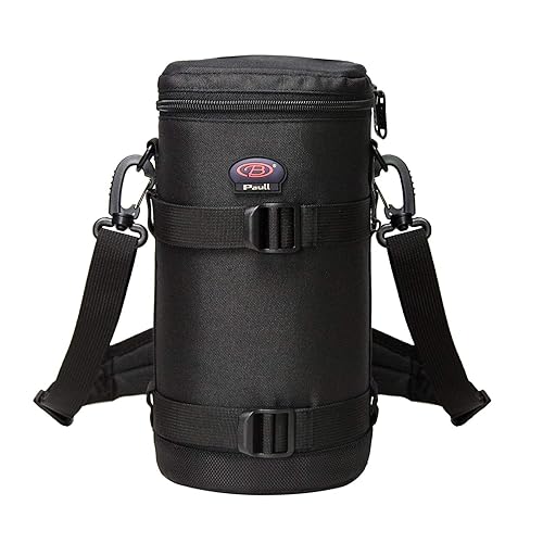 BPAULL Lens Pouch For DSLR Camera Lens Fits for Canon, Nikon, Pentax, Sony, Olympus, Panasonic, and other Lens BL-0009
