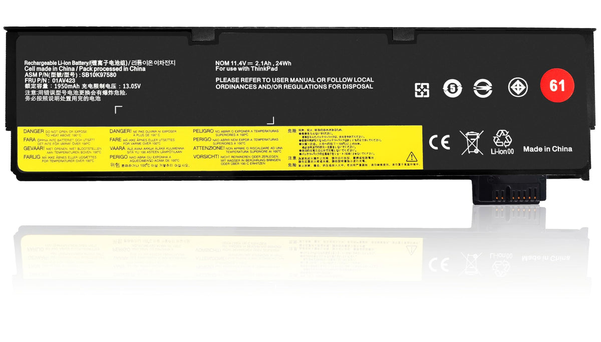 ESTENGPRO 01AV423 01AV424 ThinkPad T470 Laptop Battery SB10K97580 Replacement for ThinkPad T480 T470 T580 T570 P51S P52S A485 A475 TP25 Series