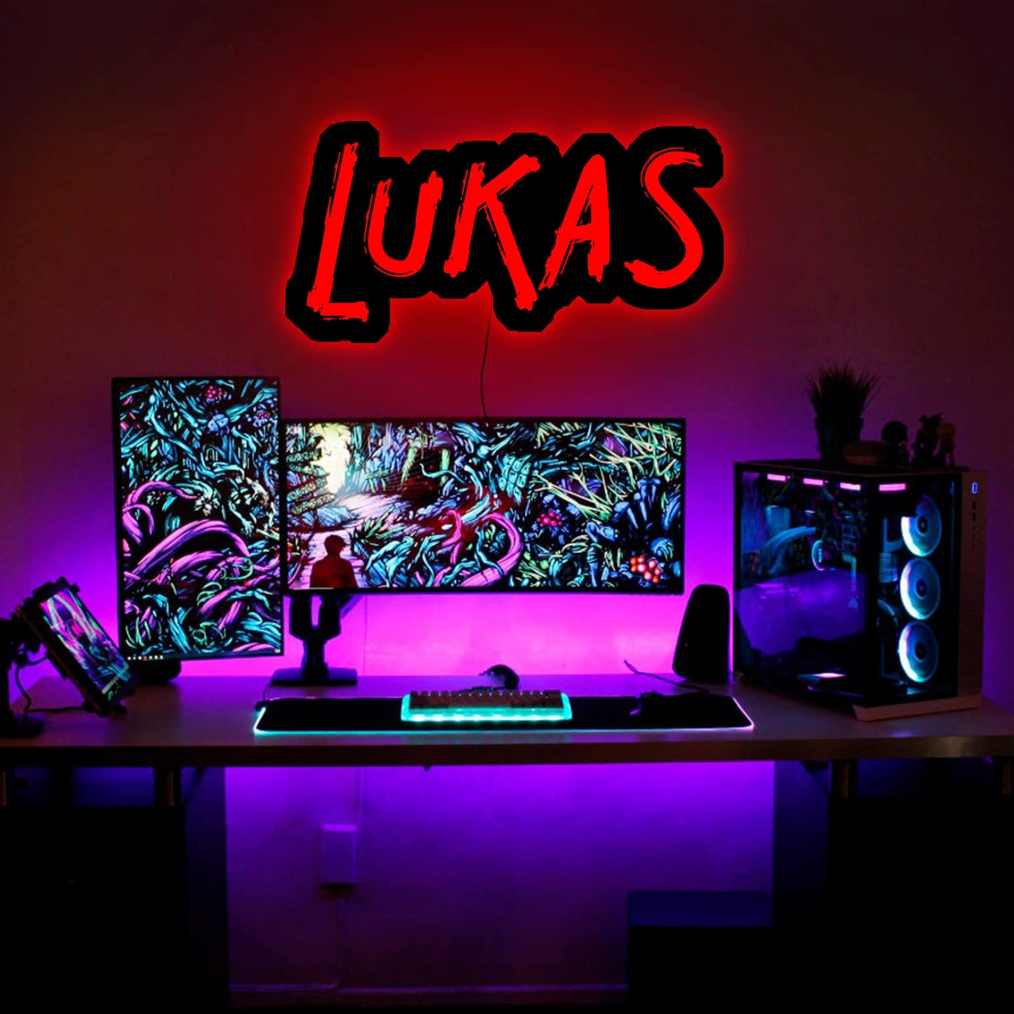 Custom LED Neon Sign | Wedding & Name Signs | Wall Decor