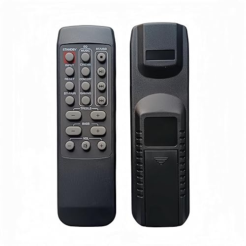 Dtirszxy Replacement New Remote Control for Rockville Rockville Rockbar 40" 400w Soundbar System & HD5 HD5B HD5C Monitor Bookshelf Home Theater