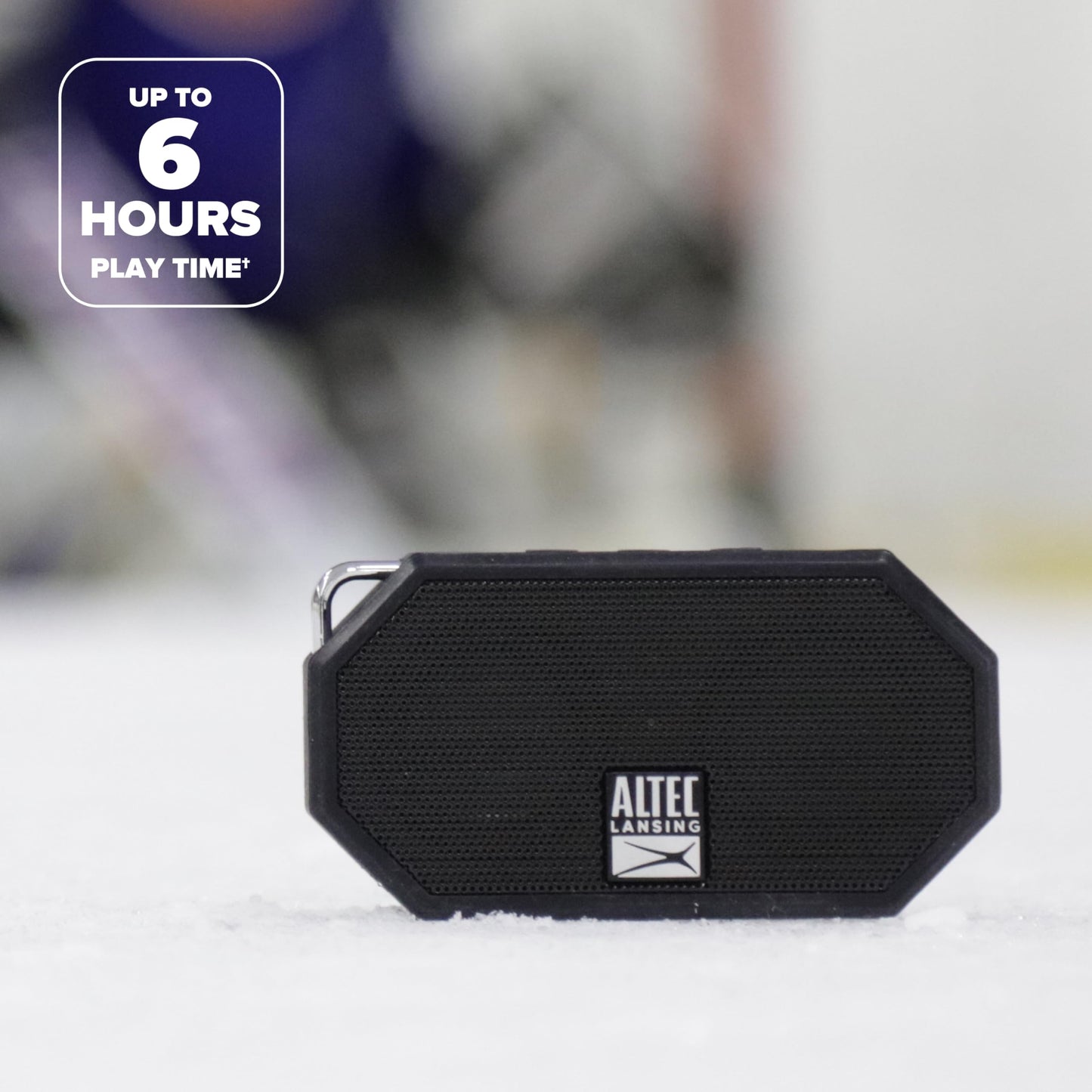 Altec Lansing Mini H2O - Waterproof Bluetooth Speaker, IP67 Certified & Floats in Water, Compact & Portable Speaker for Hiking, Camping, Pool,