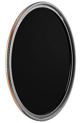 Kase Wolverine Revolution 58mm Magnetic ND100000 16.5 Stop Shockproof Tempered Optical Glass Filter w Orange Ring & Adapter