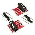 E-outstanding TRRS Connector 2PCS TRRS 3.5Mm Stereo Audio Jack Breakout Board Headphone Video MP3 Jack Module for Arduino