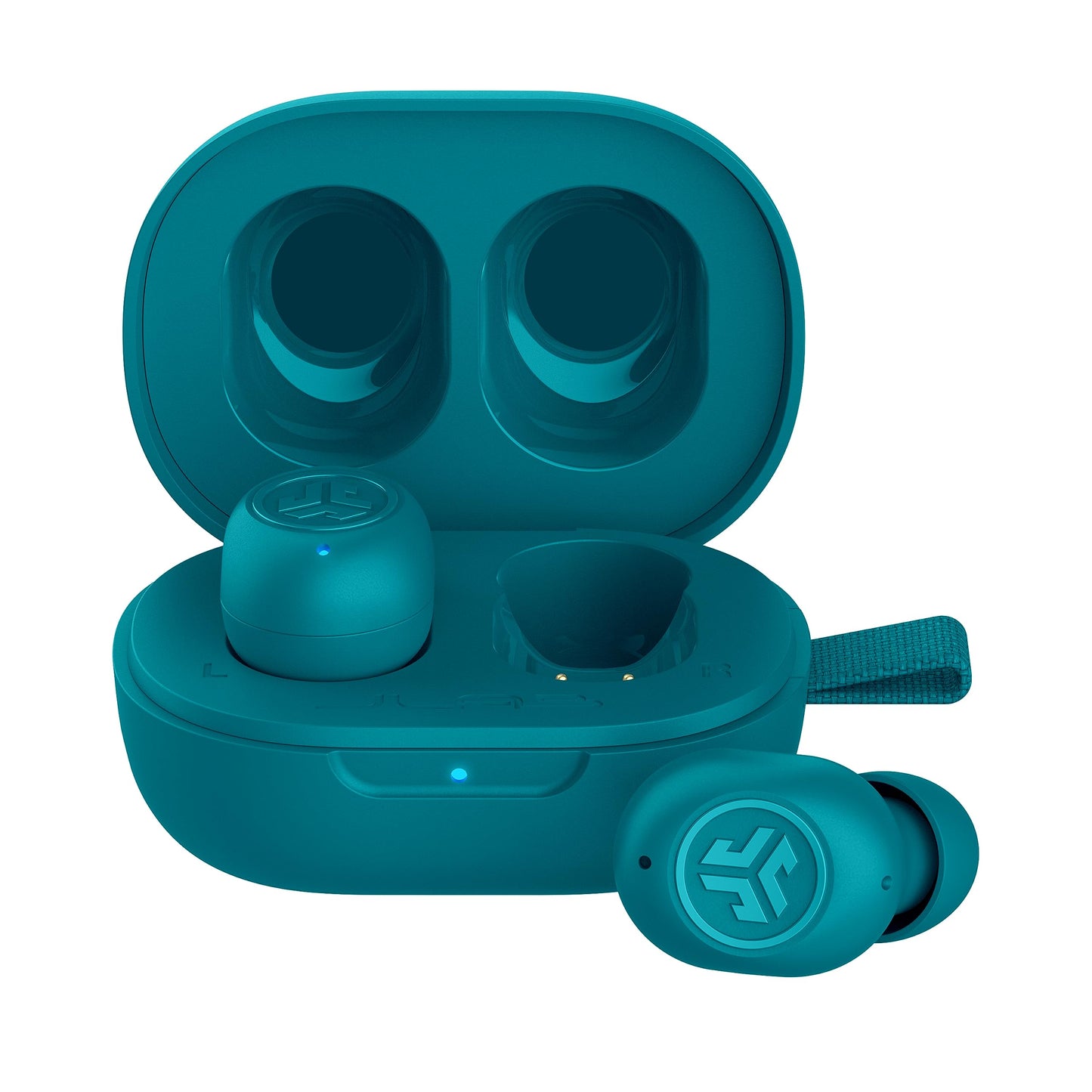 JLab JBuds Mini, True Wireless Earbuds, Bluetooth Multipoint, IP55 Sweat Resistant, Be Aware Audio, Teal