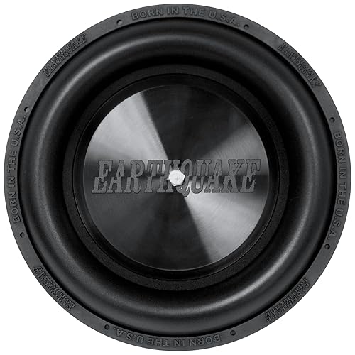 Earthquake SLAPS-M12v3 12-Inch Mass Tuned Passive Bass Radiator for Home and Mobile Audio Subwoofer Enclosures