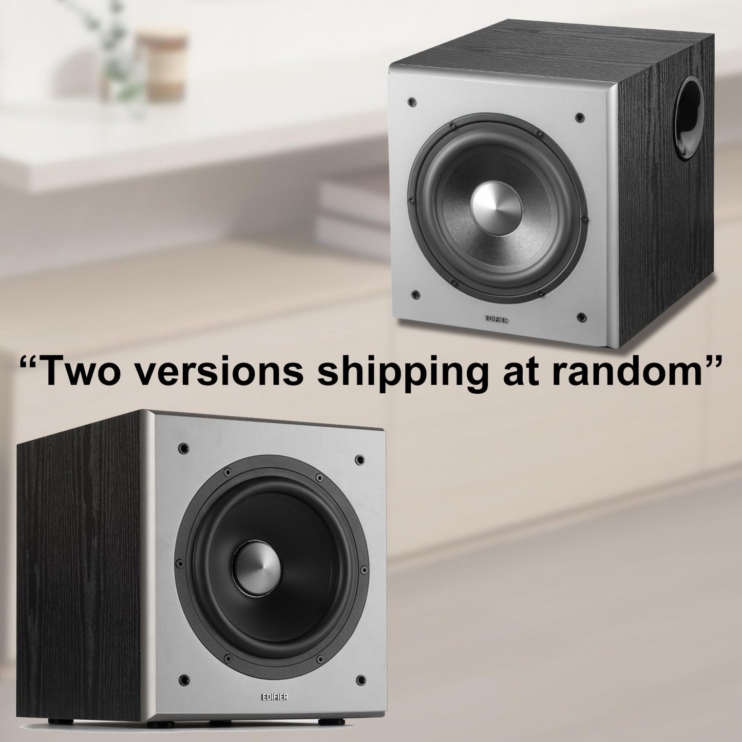 Edifier T5 Powered Subwoofer - 70w RMS Active Woofer with 8 inch Driver and Low Pass Filter