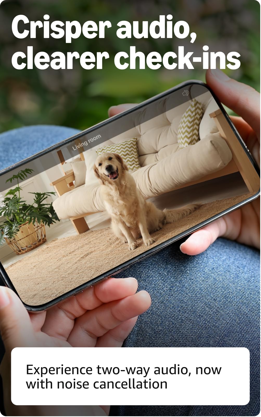 Blink Mini 2K+ (newest model) - Plug-in Home & Pet Indoor Security Camera with 2K video resolution, night vision, enhanced audio, motion detection - 2