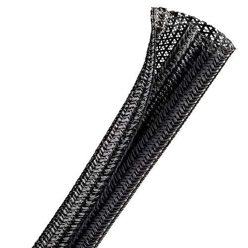 1/8" Split F6 Cable Sleeving Wrap, Split Loom, Techflex (25FT)