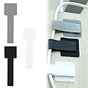 150 PCS Hook and Loop Cable Ties Reusable Adhesive Cable Ties Adjustable Self Adhesive Cables Management Straps for Cords Organizers Desk Home Office