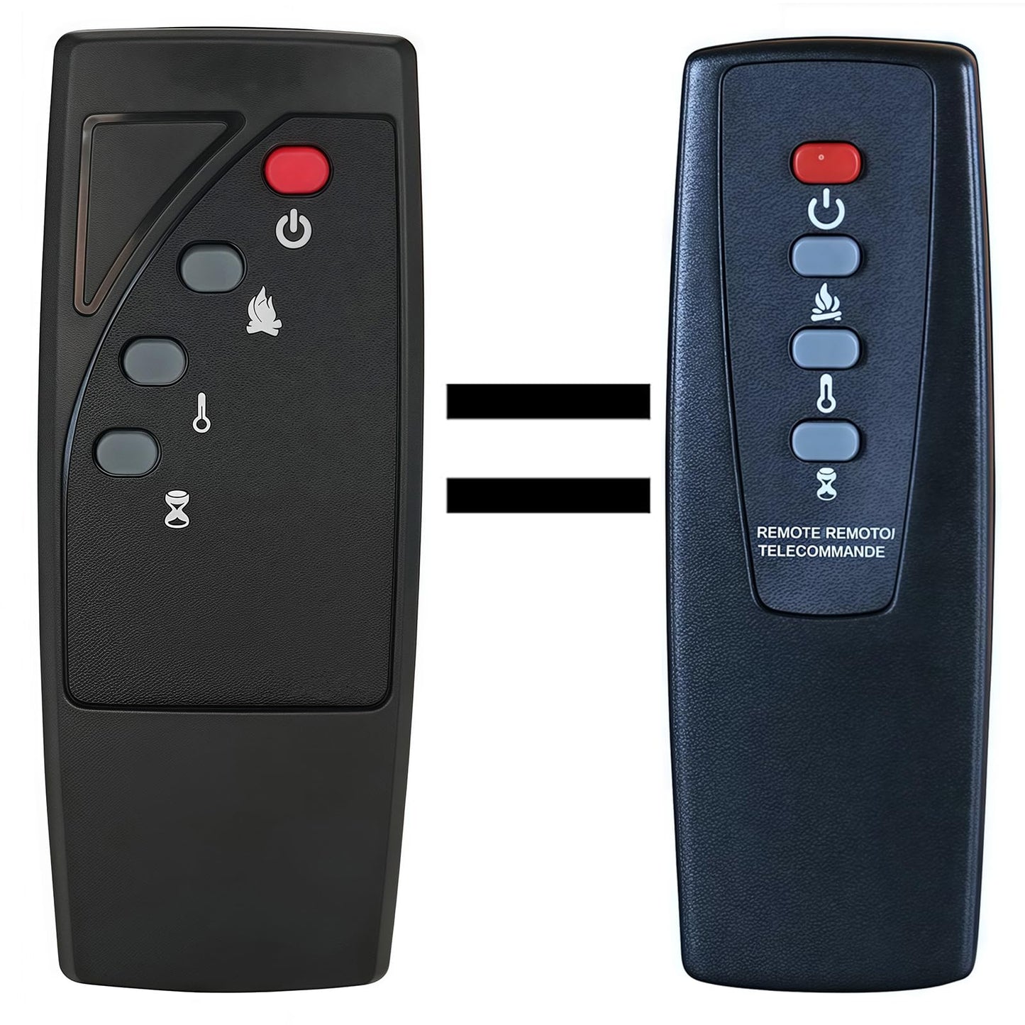 Replacement Remote Control for Twin Star 18EF023GRA 18EF023SRA 23EF023GRA 23EF023SRA 25EF023GRA 26EF023GRA ClassicFlame Classic Flame Electric