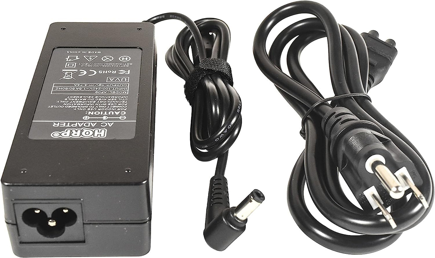 HQRP AC Power Adapter Works with Intel NUC Kit NUC8i3CYS; Intel NUC 8 Mainstream-G mini PC NUC8I5INH NUC8I7INH, Adaptor Power Supply Cord Plus Euro…