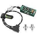 12V Regulated Surge Protection Metal P-Tap D-Tap Splitter with ON/Off Switch for ARRI|RED|Sony|DJI|TILTA |SmallRig|V-Mount|Gold-Mount, 1/4"-20 Screw