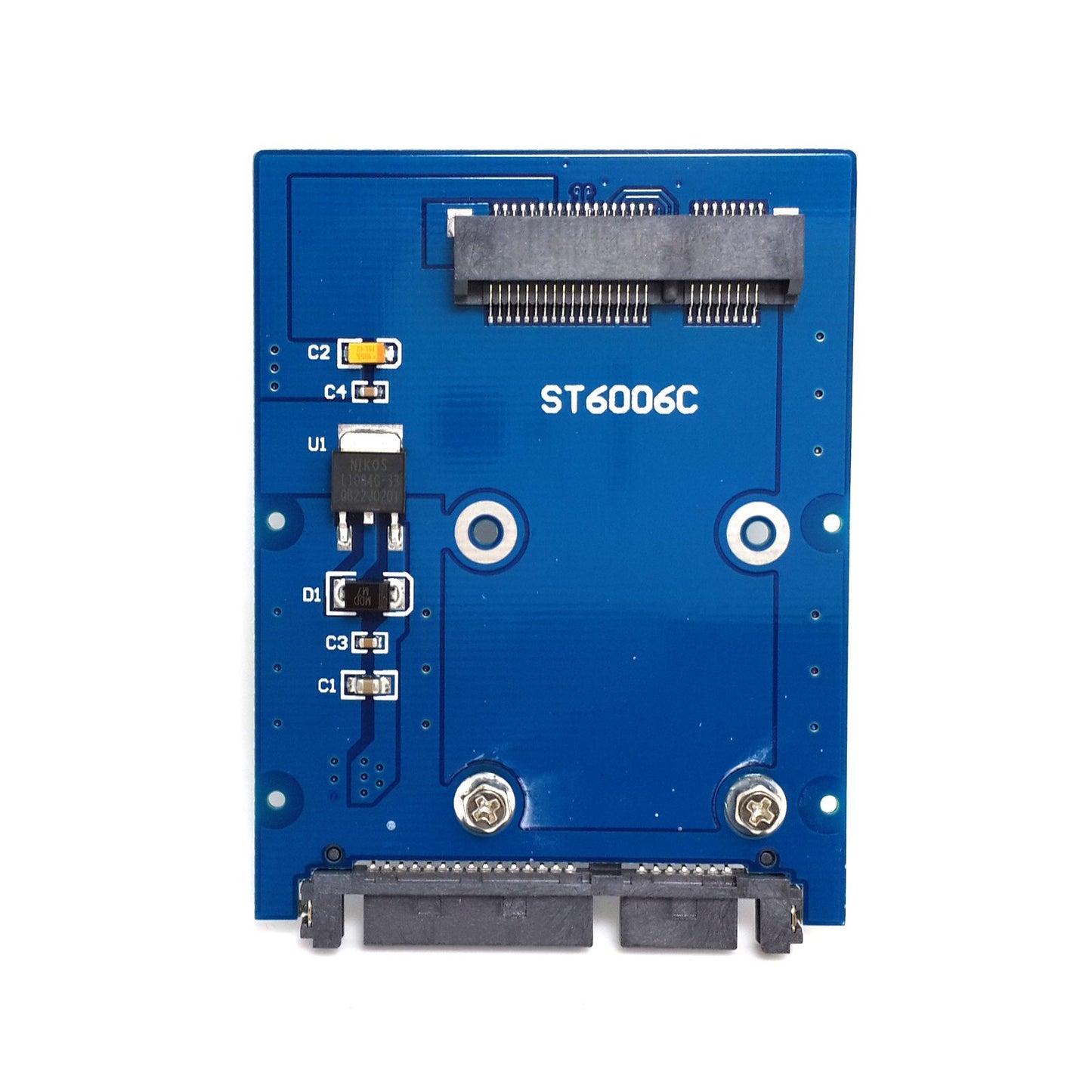 cablecc Slim Type Mini PCI-E mSATA SSD to 2.5" SATA 3.0 22pin HDD Adapter Hard Disk PCBA