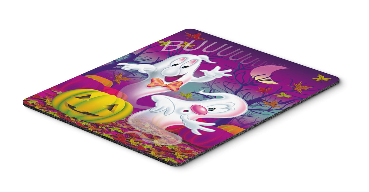 Caroline's Treasures APH3798MP Buuu Ghosts Halloween Mouse Pad, Hot Pad or Trivet for Home Office Gaming Working Computers Laptop Mouse Mat,Washable