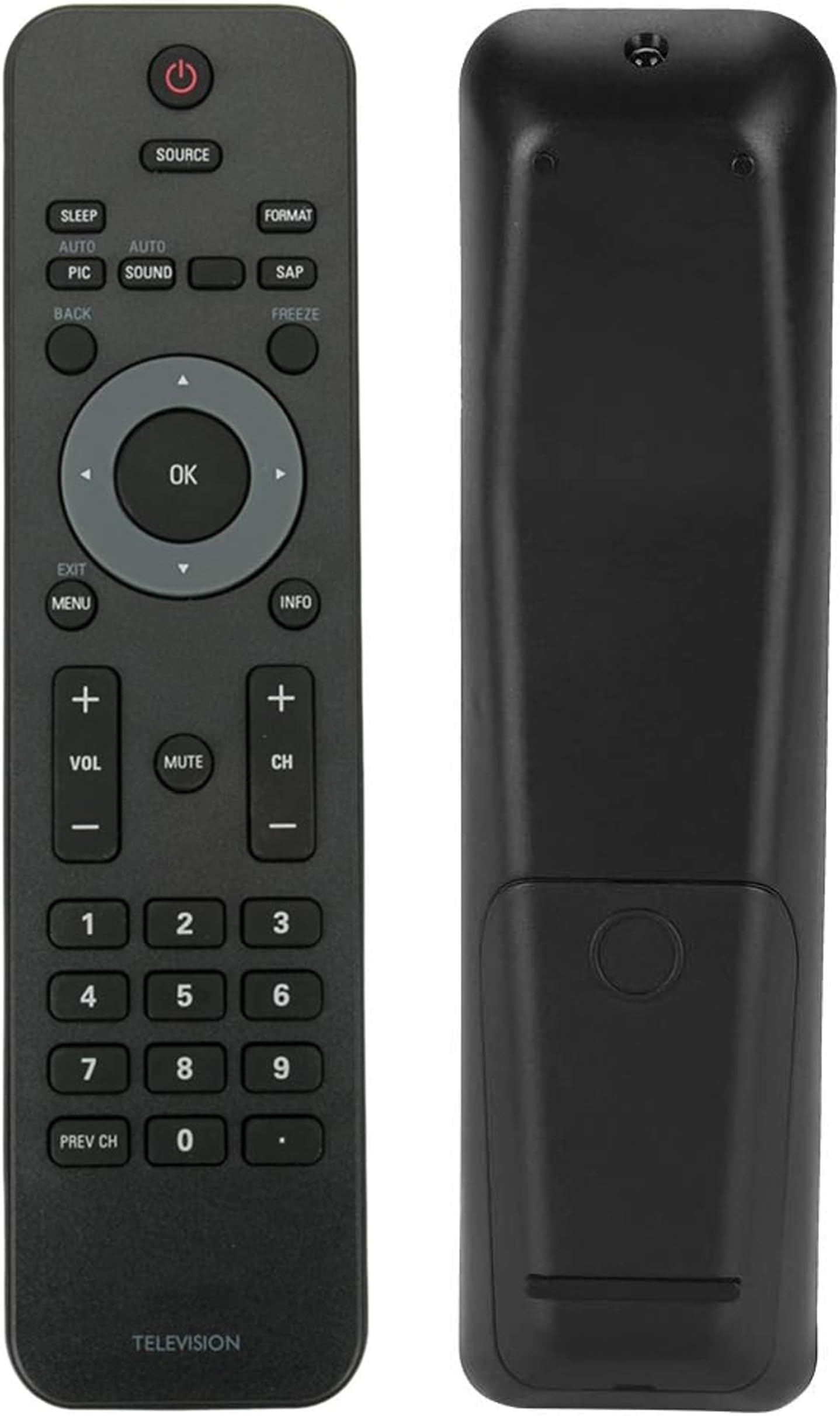 Universal Remote for PHILIPS TV 19PFL3504D 22PFL3504D 26PFL4507 32PFL3504D 32PFL4507 32HFL4663S 32PFL4505D 32PFL3506 40PFL3505D 40PFL4707 42PFL3704D