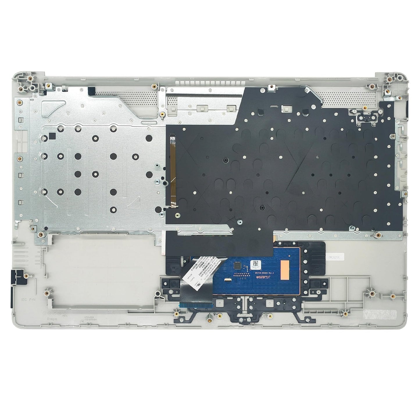 Replacement Upper Case Palmrest for HP 17-by 17T-by 17-CA 17Z-CA 17t-by400 17-by0026cy 17z-ca300 Series Laptop Backlight Keyboard Assembly with ODD