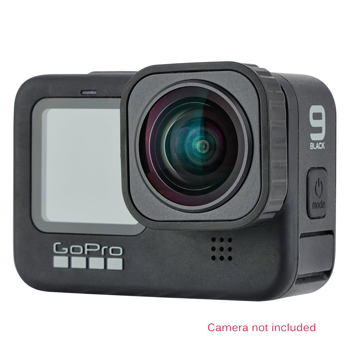 POWRIG Max Lens Mod for GoPro Hero 9/10, Ultra-Wide Angle 155? FOV Lens