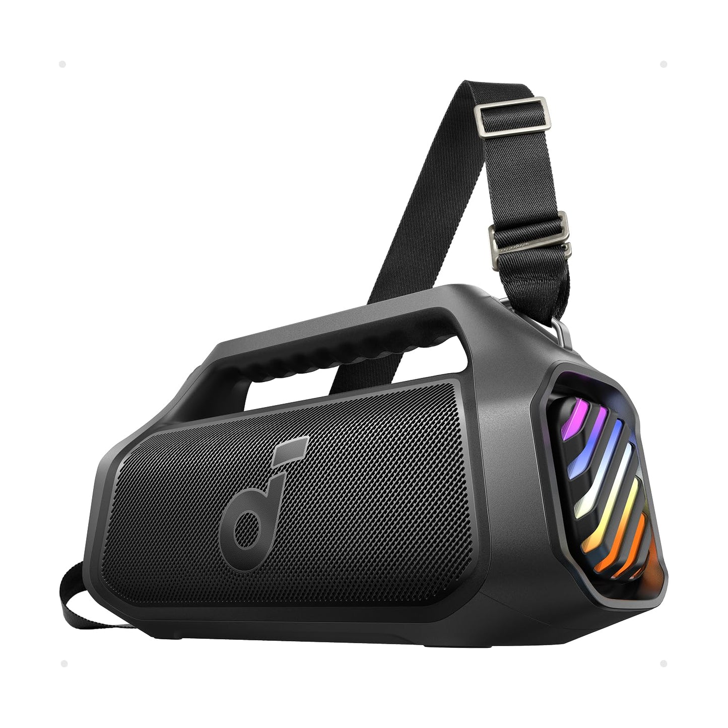 Soundcore Boom 2 Plus Portable Speaker By Anker, 140W, 2+2 Channel, BassUp 2.0, 20H Playtime, Fast Charge, IPX7 Waterproof, RGB Lights, Power Bank