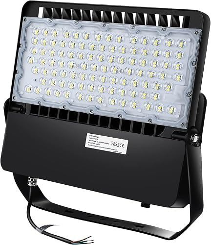 ledmo 240W Outdoor LED Flood Light, 36000 Lumens Large Area Stadium Lighting, 5000K Daylight Die-Cast Aluminum Security Light for Backyard Warehouse