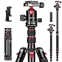 Victiv 80/85 inches Heavy Duty Tripod for Camera and Phone, 85" Camera Monopod Tripod, DSLR Binoculars Spotting Scope Camcorders Video Tripod Stand