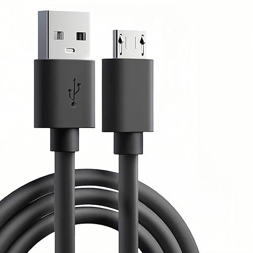 Qnanw Replacement SimpleHuman Mirror Charger Charging Cable Compatible with for Simplehuman Mirror 5" 8" Round Lighted Makeup Mirror Cord Micro
