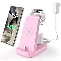 48W Super Fast Charging Station for Samsung Devices, 3 in 1 Charger Via USB C, Galaxy Watch Charger for Samsung Galaxy Watch Ultra/7/6/5/4/3, Galaxy