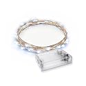 RTGS 30 LED Wire Twinkle Fairy Lights, Battery Powered, Waterproof - Christmas, Holidays, Halloween, Wedding - Bedroom, Living Room - 9.5 Ft, Cool