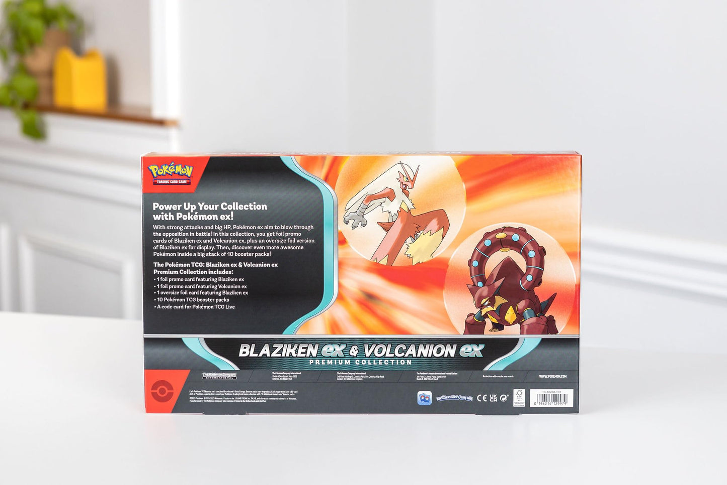 Pokémon TCG: Blaziken ex & Volcanion ex Premium Collection - 2025 Amazon Holiday Exclusive