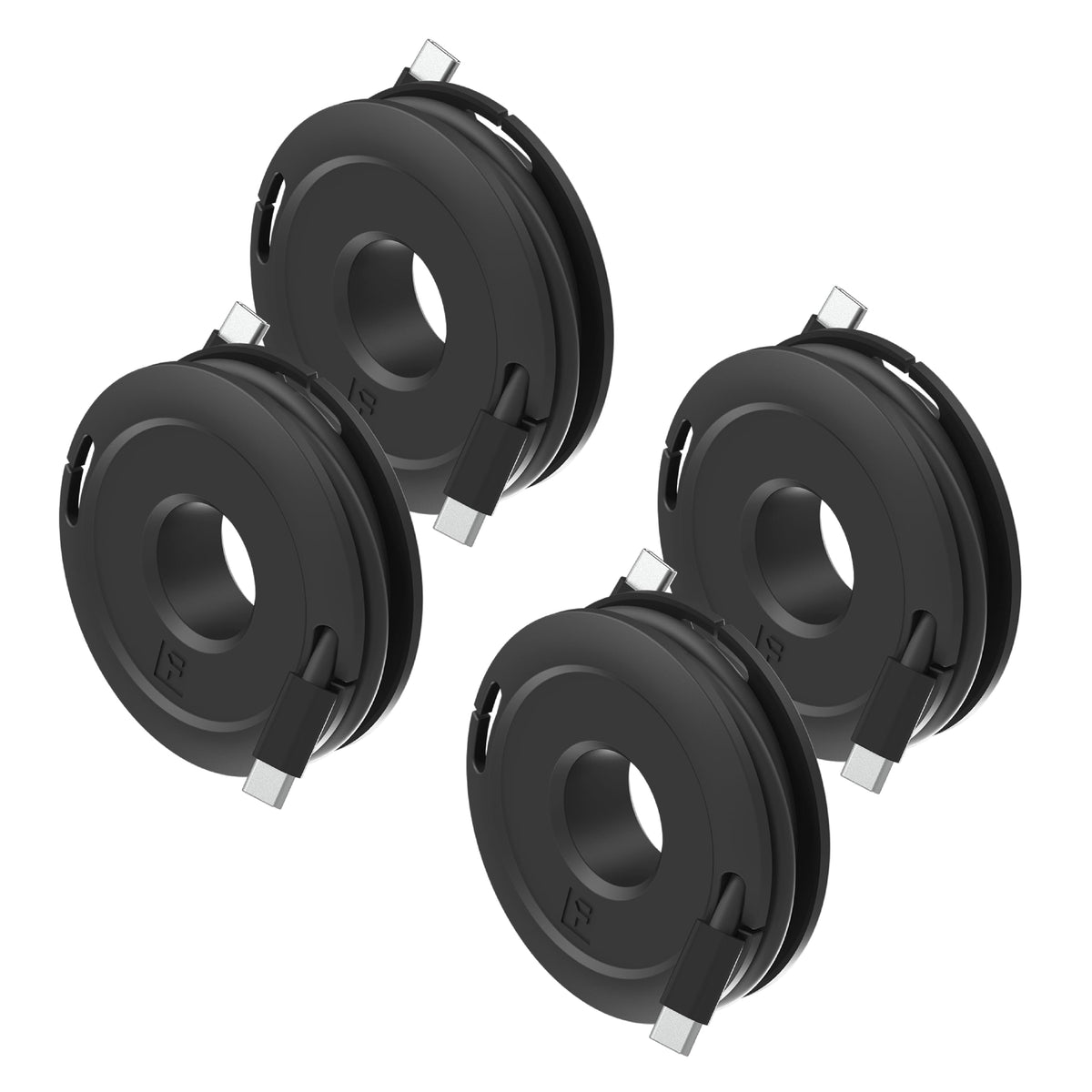 Side Winder Mini and Max Headphone, Earbud and Charging Cable Winder and Organizer Perfect for Wrapping Earbuds and Cords for Travel and Organization