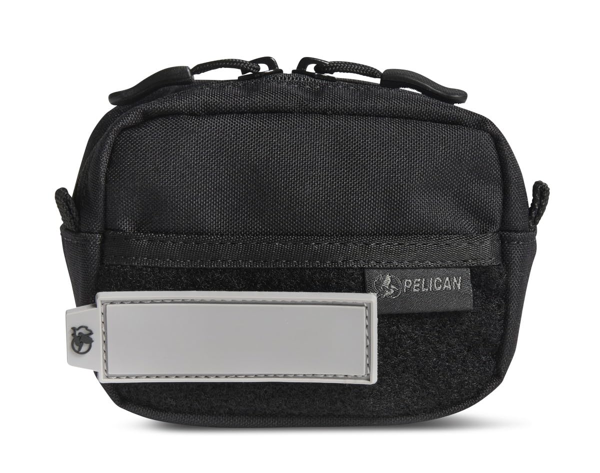 Pelican Aegis EDC Molle Pouch (4" x 3") - for Aegis Backpack and Duffel (Black)