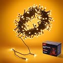 COCOSY Plug in 66FT 200 LED Fairy Christmas Tree String Lights 31V/8 Modes/Timer/Memory/IP44 Waterproof for Xmas Indoor Outdoor Bedroom Wedding