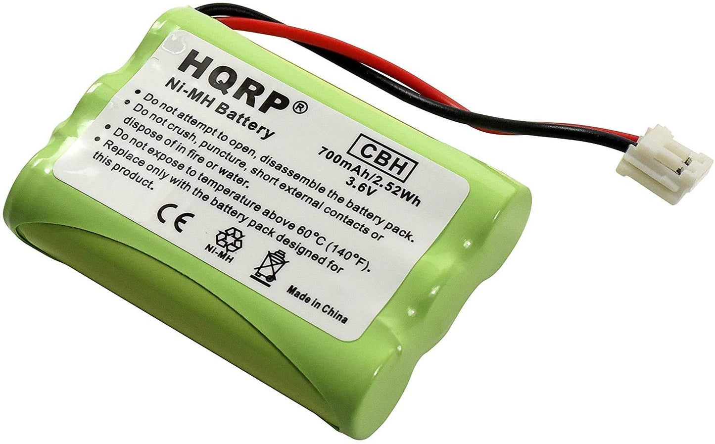 HQRP Phone Battery Compatible with VTech i6727, i6757, i6763, i6765, i6767, i6773, i6735, vt5875 Cordless Telephone