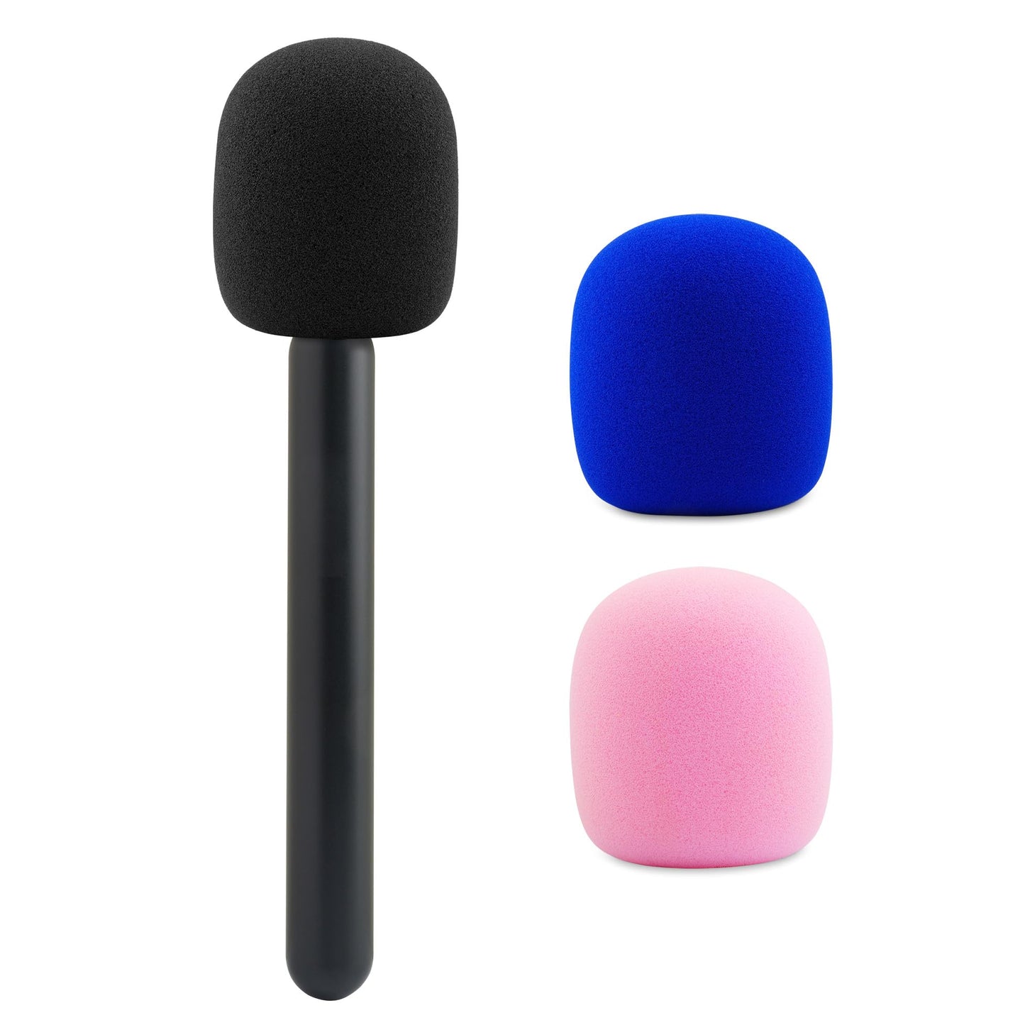 JCMOYUTY for DJI Handheld Mic Adapter, Holder for Rode Wireless GO II, ME, Pro, Micro, Handle for DJI MIC 1 2 Mini Wireless Lav Microphone, Mount