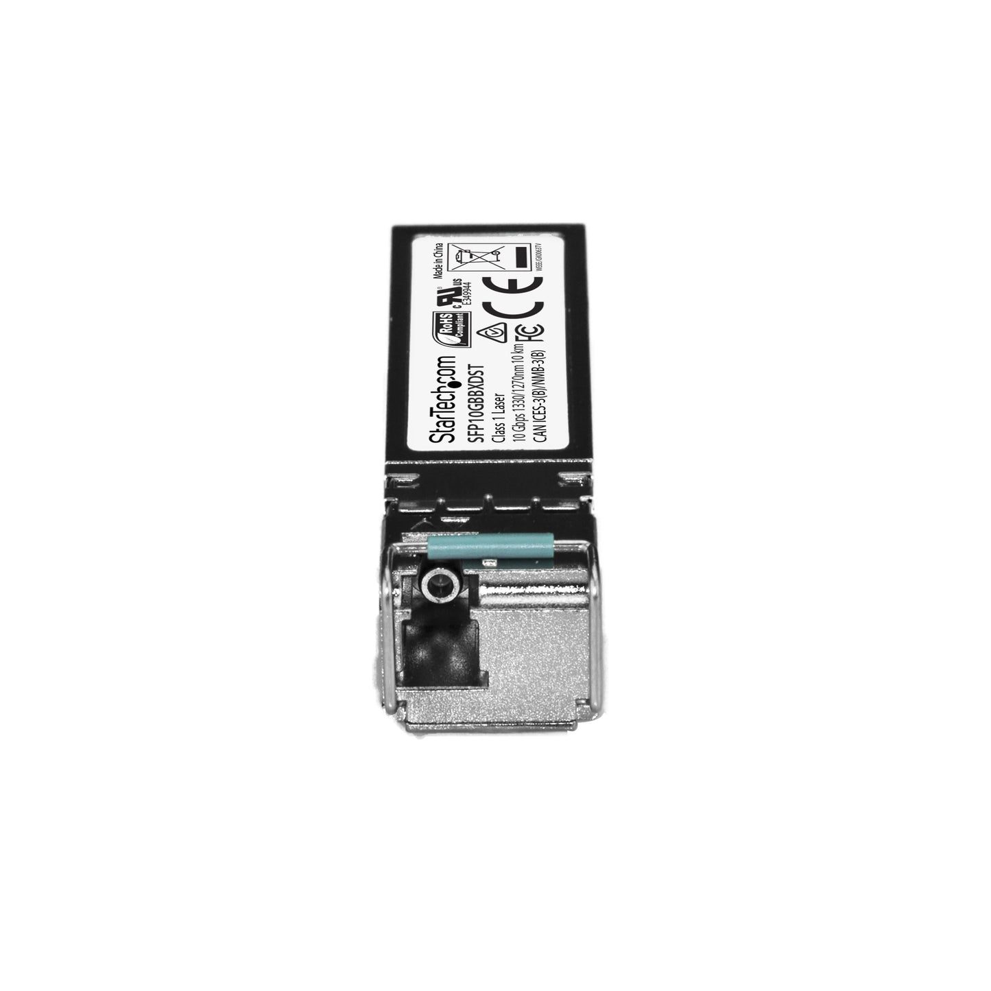 StarTech.com MSA Uncoded SFP+ Module - 10GBASE-BX - 10 Gigabit Ethernet BiDi Fiber Single Strand SFP+ Transceiver - LC 10km - MSA Compliant
