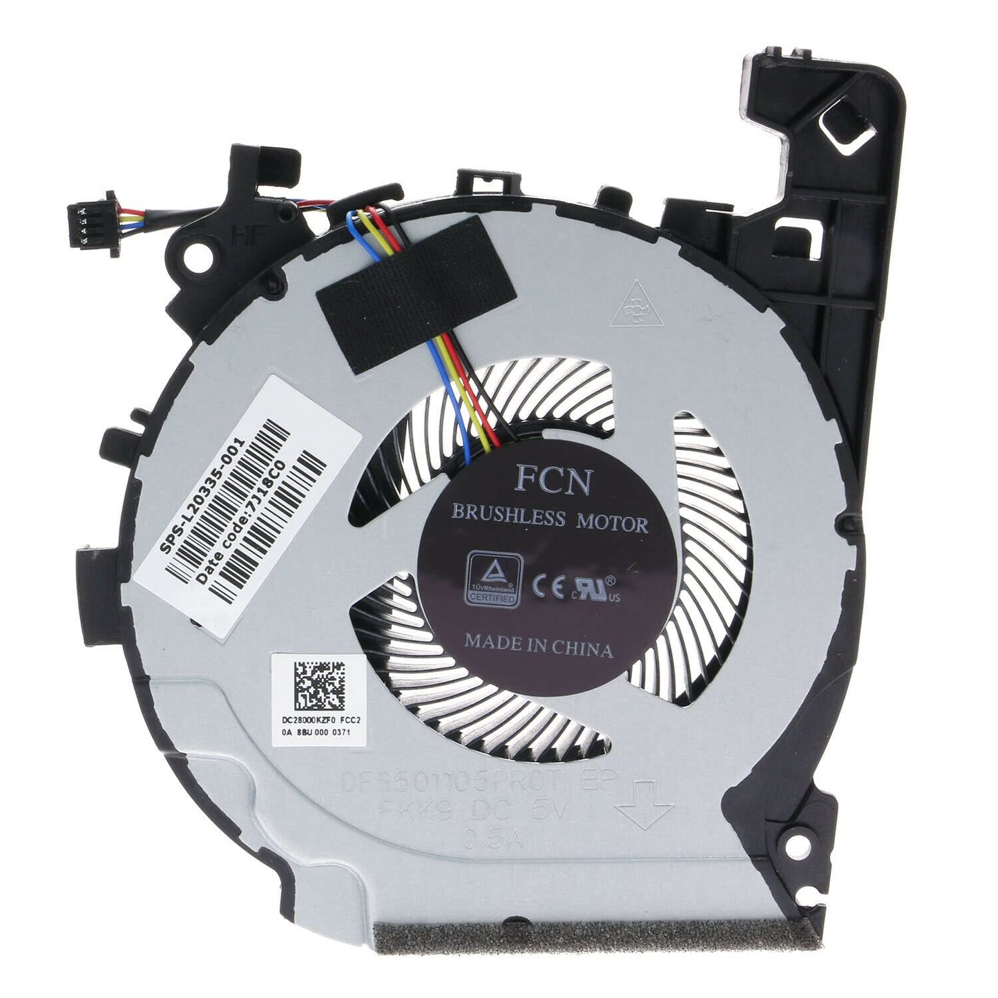 Replacement Cooling Cooler Fan CPU & GPU for HP Pavilion 15-CX 15-CX0000 15-CX0056WM 15-CX0058WM TPN-C133