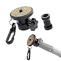 Stinger Camera Paint Pole Adapter 3/4-5 to 1/4-20 for Video Photo, Compatible with DJI osmo Pocket 3,Mic Phone Broom,led Light,Painter Adapters