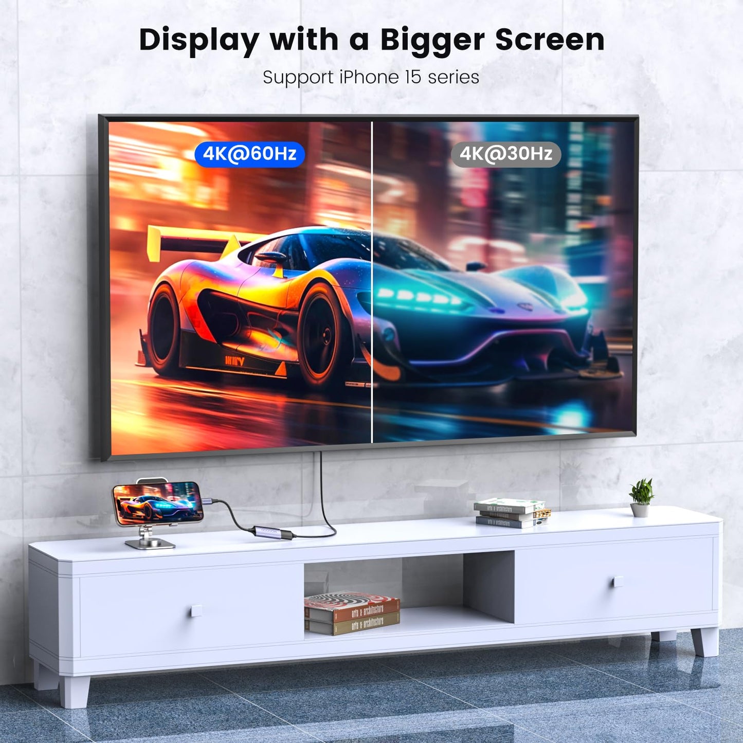 MOGOOD USB C to HDMI Adapter 4K@60Hz