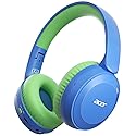 acer Kids Bluetooth Headphones, 85/94dB Volume Limiter, Foldable Wireless Over-Ear Headphones for iPad, Travel, 60H Playtime, Bluetooth 6.0, Built-in…