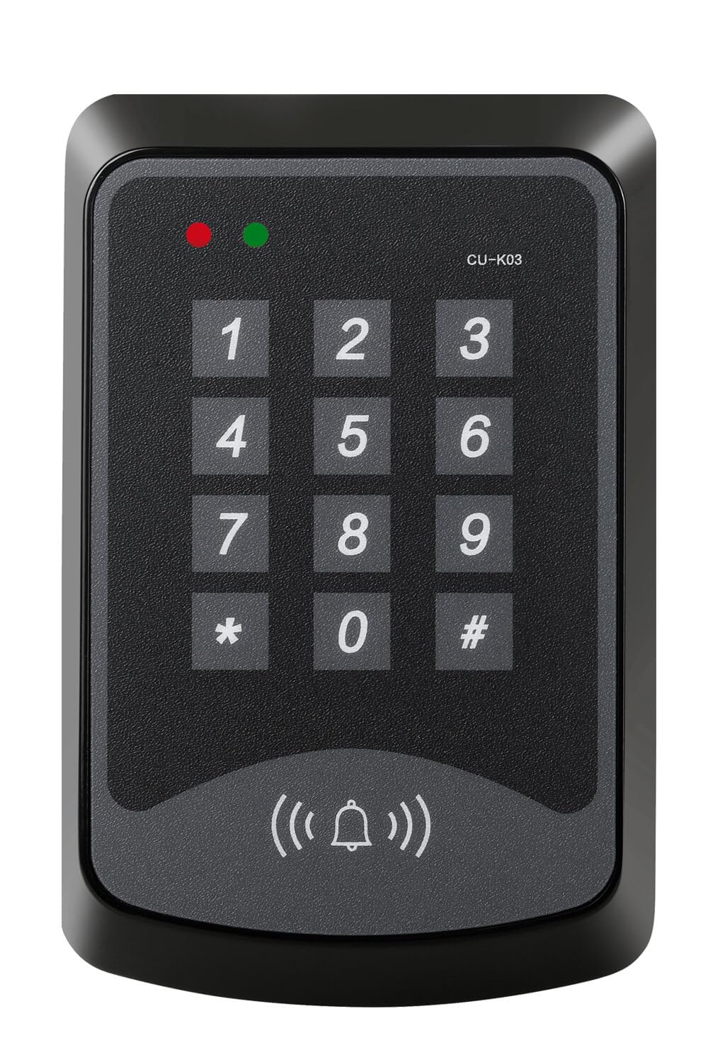 Door Access Control System RFID Keypad Electric Strike Lock Kit with Exit Button Doorbell Chime Remote Control